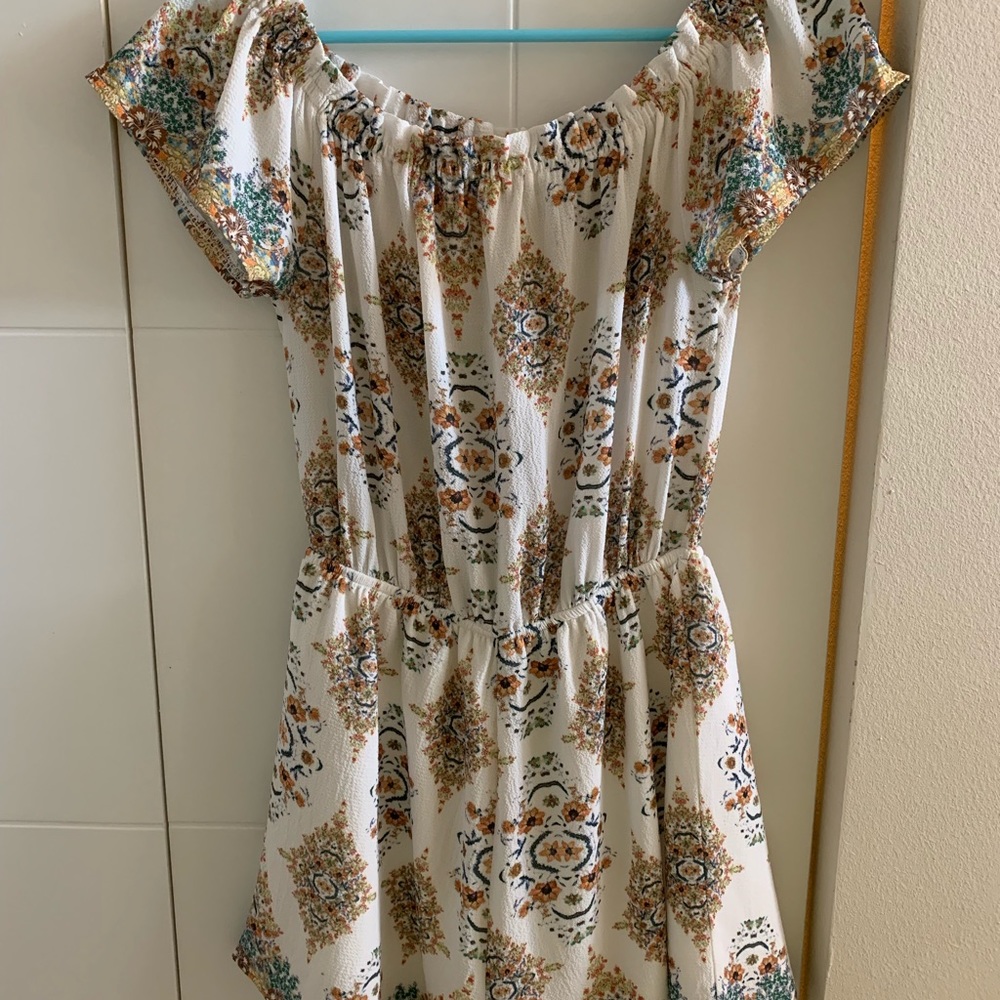 OFF THE SHOULDER ROMPER